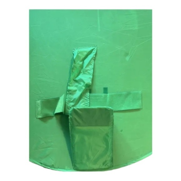 Web Around Green Screen 56" Circular Portable Backdrop Chair Photo Background - Picture 5 of 6